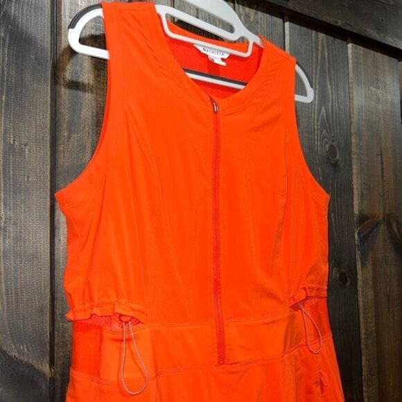 Athleta Venture Out Dress 12 Orange Activewear Outdoors Hiking Stretch Shorts - Picture 3 of 9